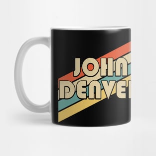 Vintage 80s John Personalized Name Mug